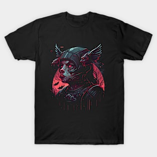 Design of pig alien T-Shirt